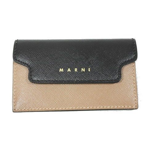 マルニ MARNI フラップ カードウォレット カードケース 名刺入れ