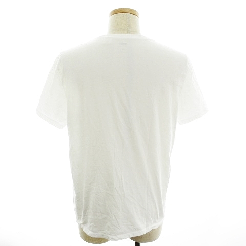 リーバイス Levi's Tシャツ カットソー 半袖 クルーネック コットン 薄手 無地 XL 白 ホワイト トップス /NA メンズ_画像2
