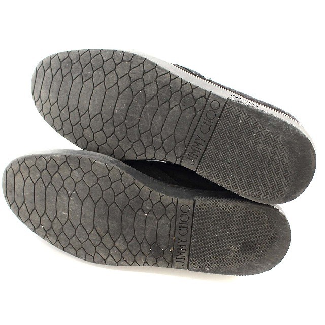 ジミーチュウ JIMMY CHOO スリッポン スエード スタッズ スニーカー 42
