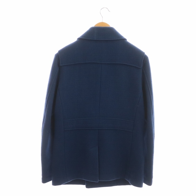 バーバリーブラックレーベル BURBERRY BLACK LABEL ウール混Pコート