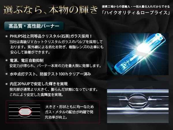 ACR・GSR50系 エスティマ 純正交換 HID D4Sバルブ 6000k～10000k_画像2