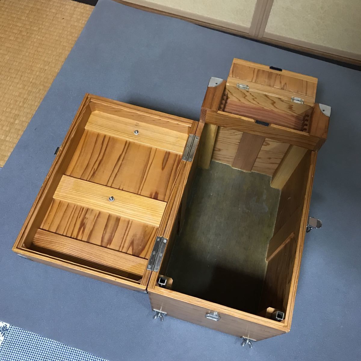 新品正規品 Yahoo!オークション 中古 屋久杉 水箱 箱辰 希少 - ヘラブナ竿