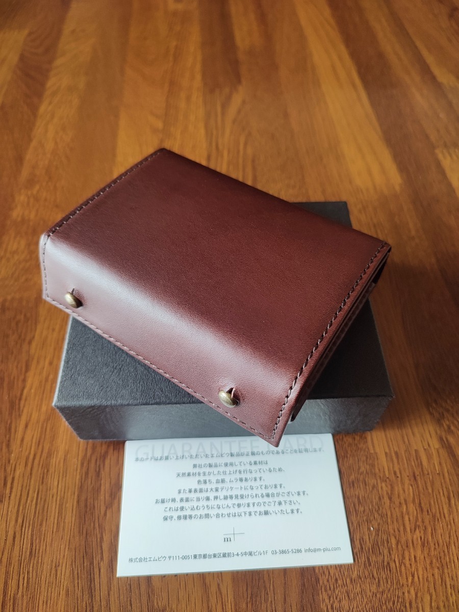 新品未使用】エムピウ ミッレフォッリエ2 P25 タバコ×チョコ(¥19,000