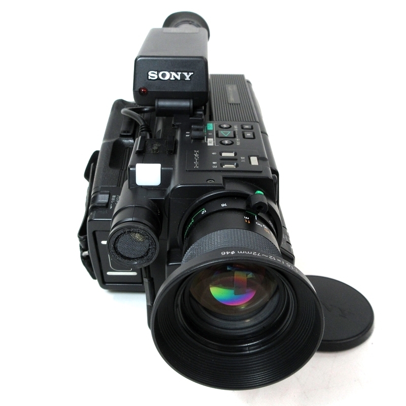 XJ361●ソニー ハンディカム CCD-V50 ハードケース LCH-V50 / 8mm ビデオカメラ / SONY Handycam / ジャンク品_画像3