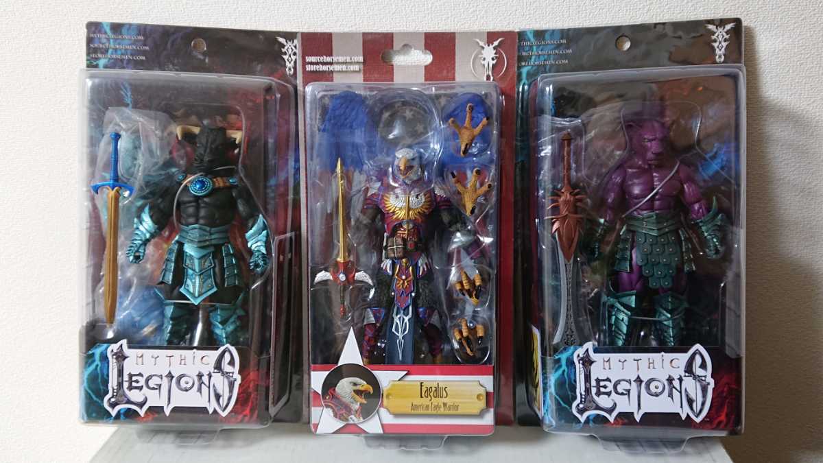 ◆即決新品・送料無料「Mythic Legions・獣戦士3種類セット」◆