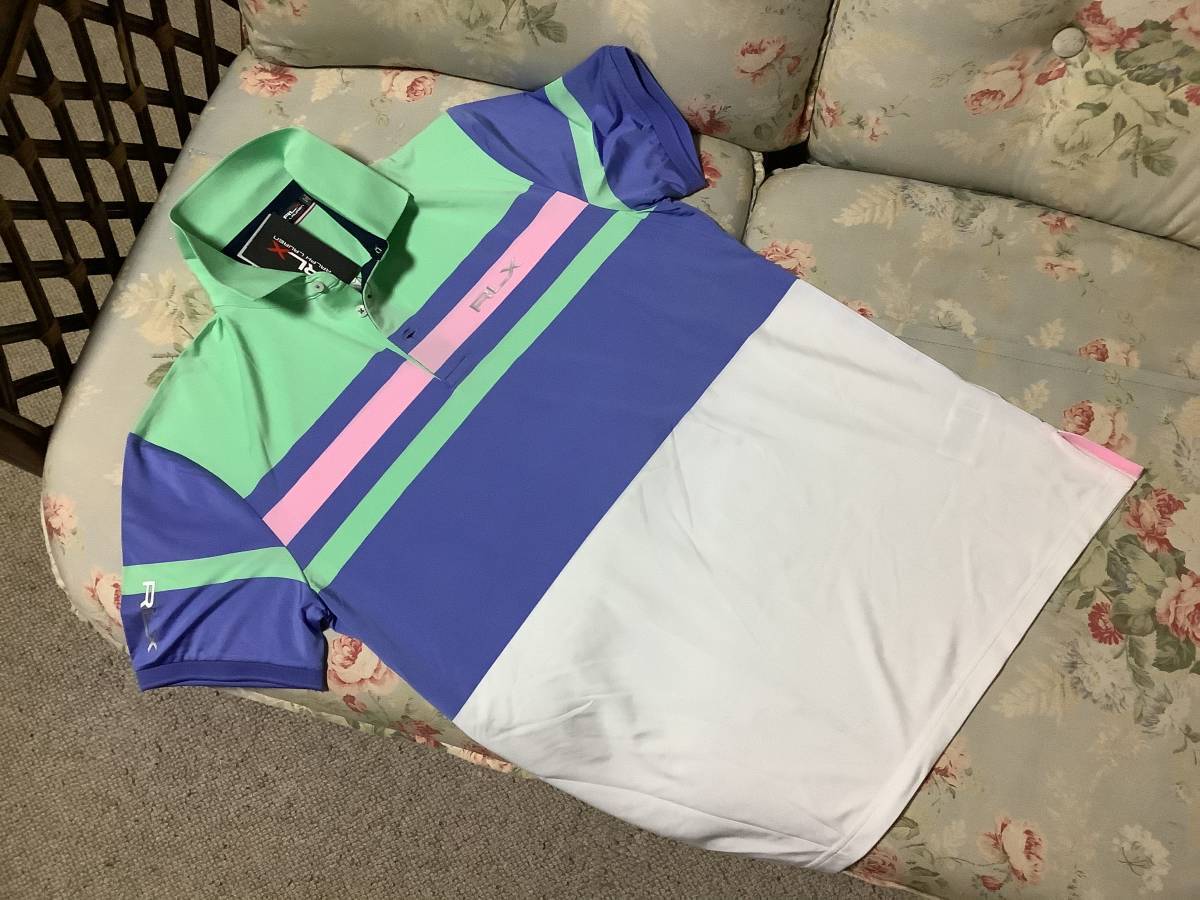 新品☆ラルフローレンゴルフ RLX 半袖ポロシャツ US S
