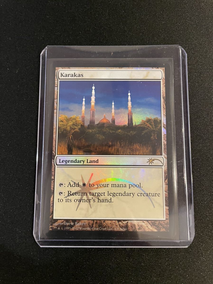 MTG カラカス ジャッジ褒賞foil Yahoo!オークション - MTG 【Foil】《カラカス/Karakas