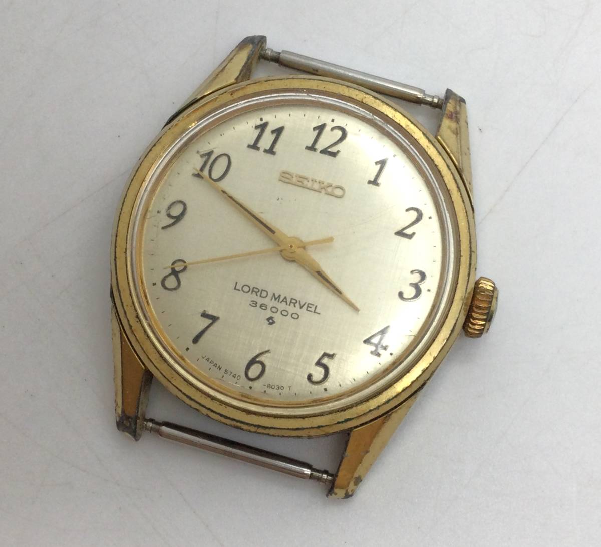 見事な SEIKO セイコー ロードマーベル メンズ 腕時計 5740-8000
