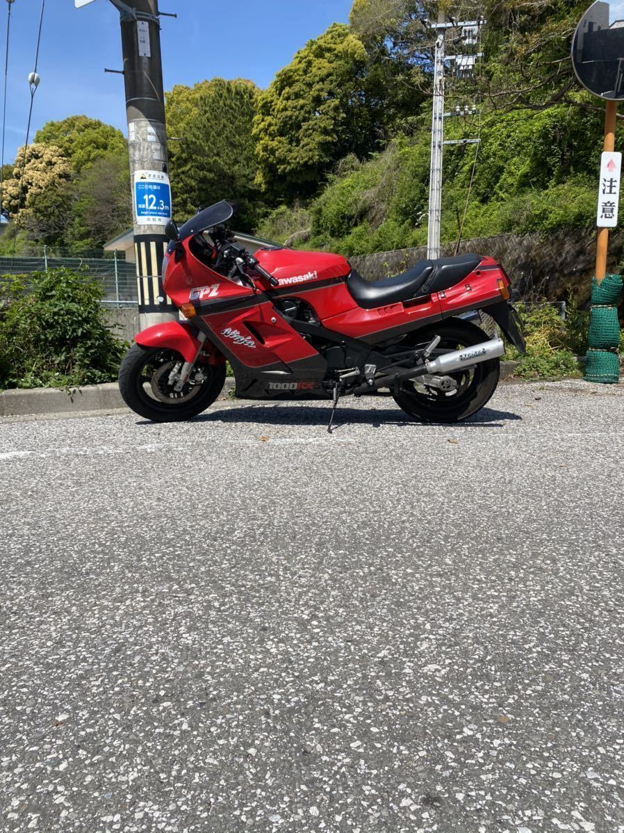 カワサキ GPZ1000RX 書類付き 実働 旧車 希少 エンジン始動 ZXT00A
