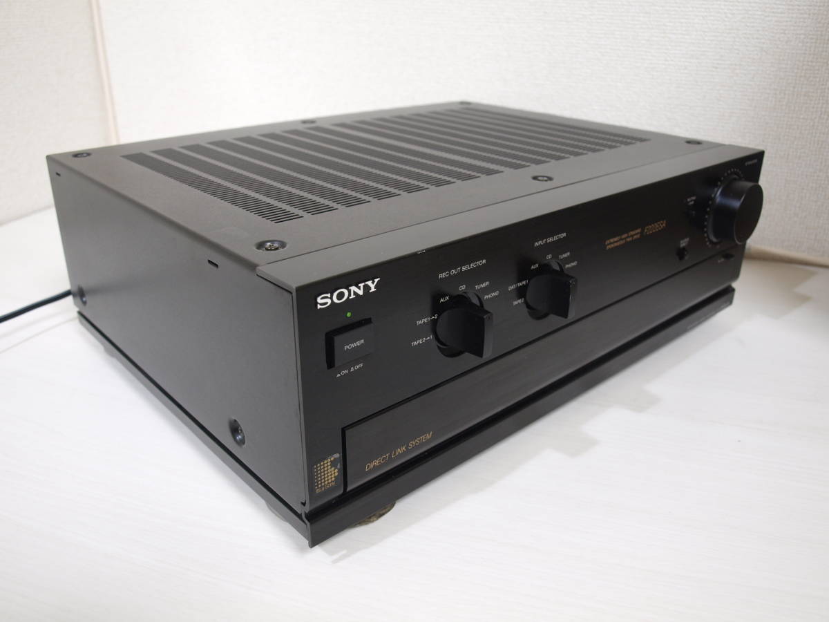 SONY プリメインアンプ TA-F222ESA 【動作品 極美品
