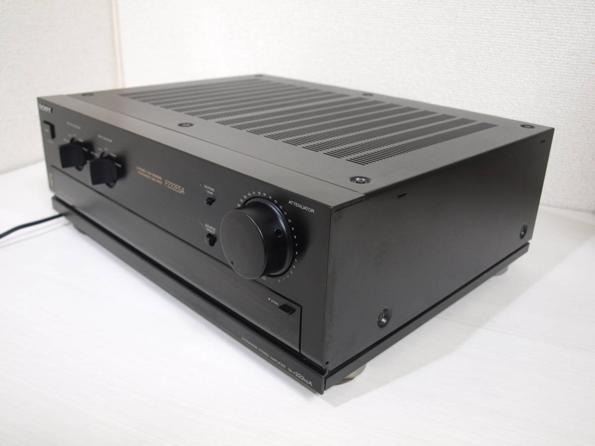 SONY プリメインアンプ TA-F222ESA 【動作品 極美品