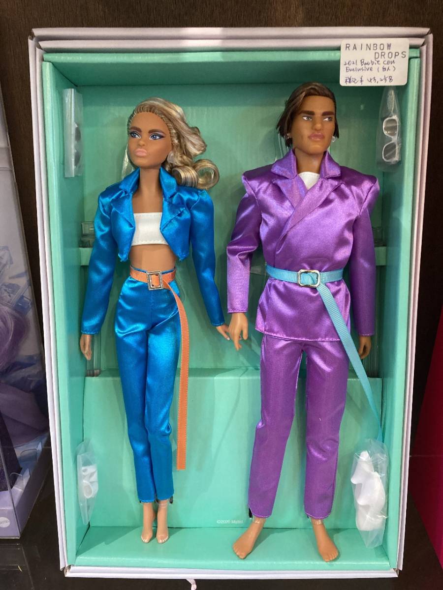  новый товар *2021 Barbie темно синий Ben shon ограничение кукла комплект * не продается,EXCLUSIVE