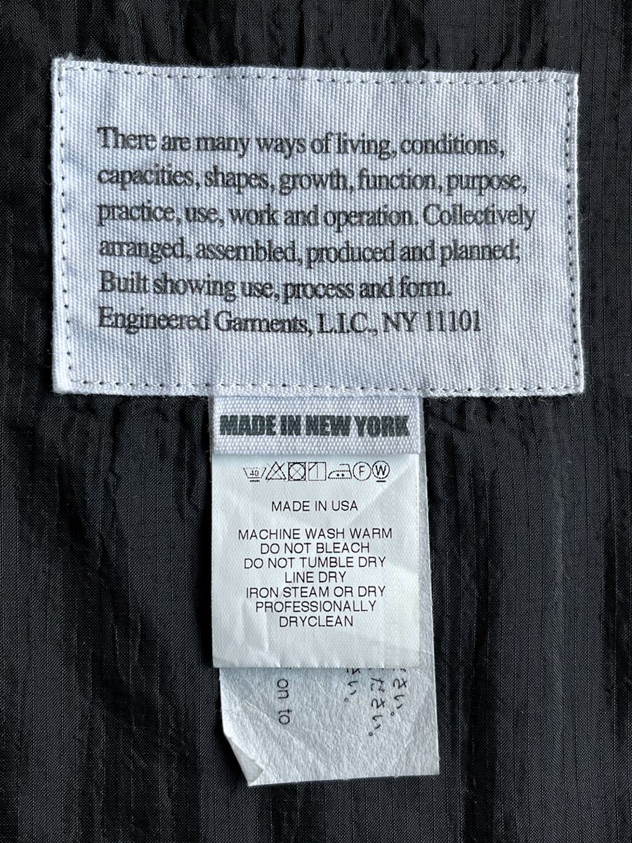 極美品 2021 S/S】Engineered Garments Drizzler Coat Nylon Micro