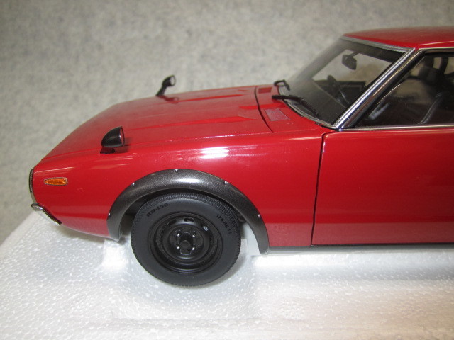 1/18 オートアート ニッサン スカイライン 2000GT-R KPGC110 赤