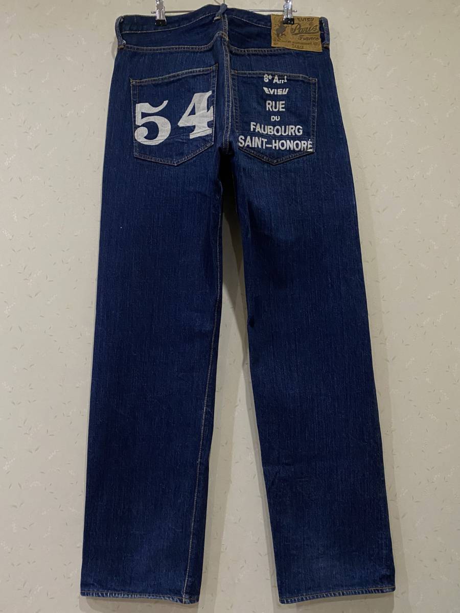 evisu 限定 デニム 戎 カモメ パンツ NO.2 ジーンズ 34 古着 wesleyuni