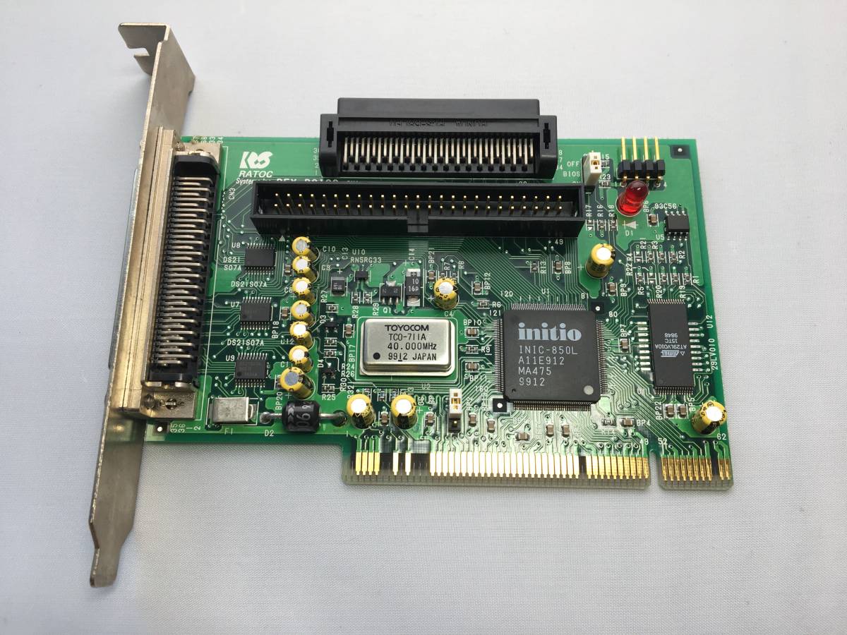 l【ジャンク】RATOC Ultra Wide SCSI PCIボード REX-PCI33_画像2