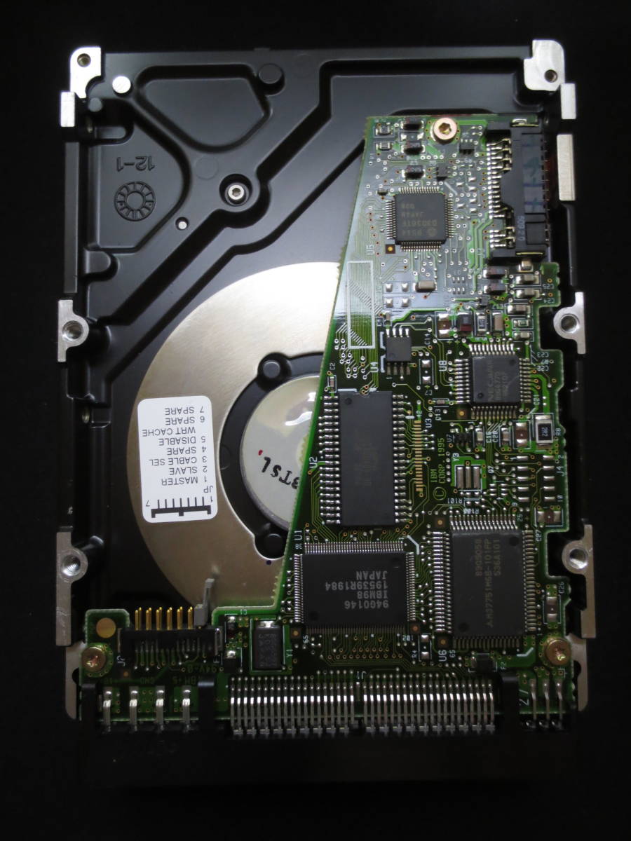 【中古動作品】IBM 3.5インチHDD IDE(UltraATA) 1.7GB DJAA-31700_画像2