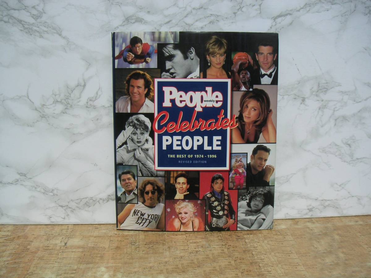∞　People weekly celebrates people　The best of 1974-1996　●大型本です、送料注意　”ゆうパック”８０センチ限定● 洋書、英文●_写真のものが全てです、写真でご判断下さい