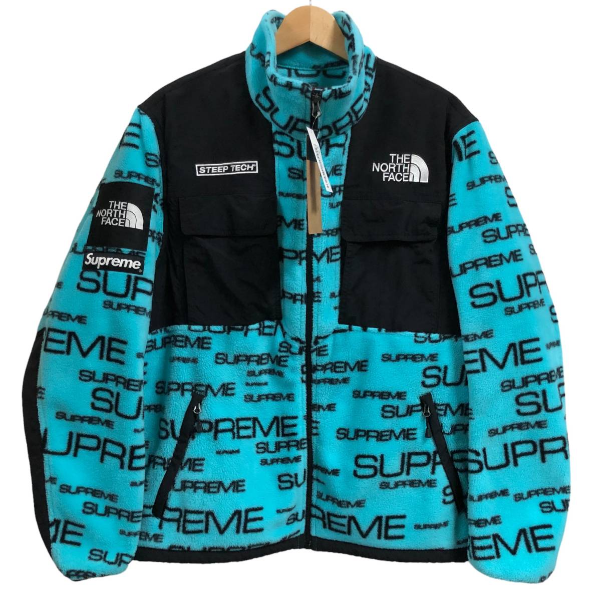 Supreme × THE NORTH FACE シュプリーム ザノースフェイス 21AW STEEP TECH FLEECE JACKET  フリースジャケット サイズM 店舗受取可