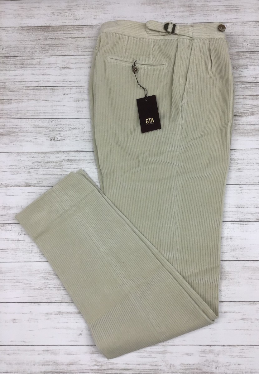 40%OFF GTA HERRICK(エリック)オフホワイトコーディロイ サイズ44