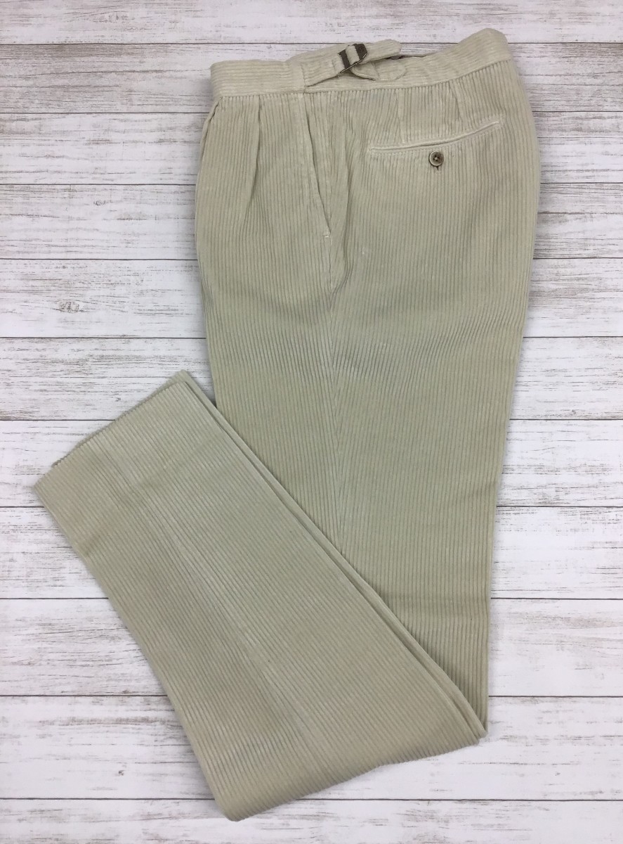 40%OFF GTA HERRICK(エリック)オフホワイトコーディロイ サイズ44