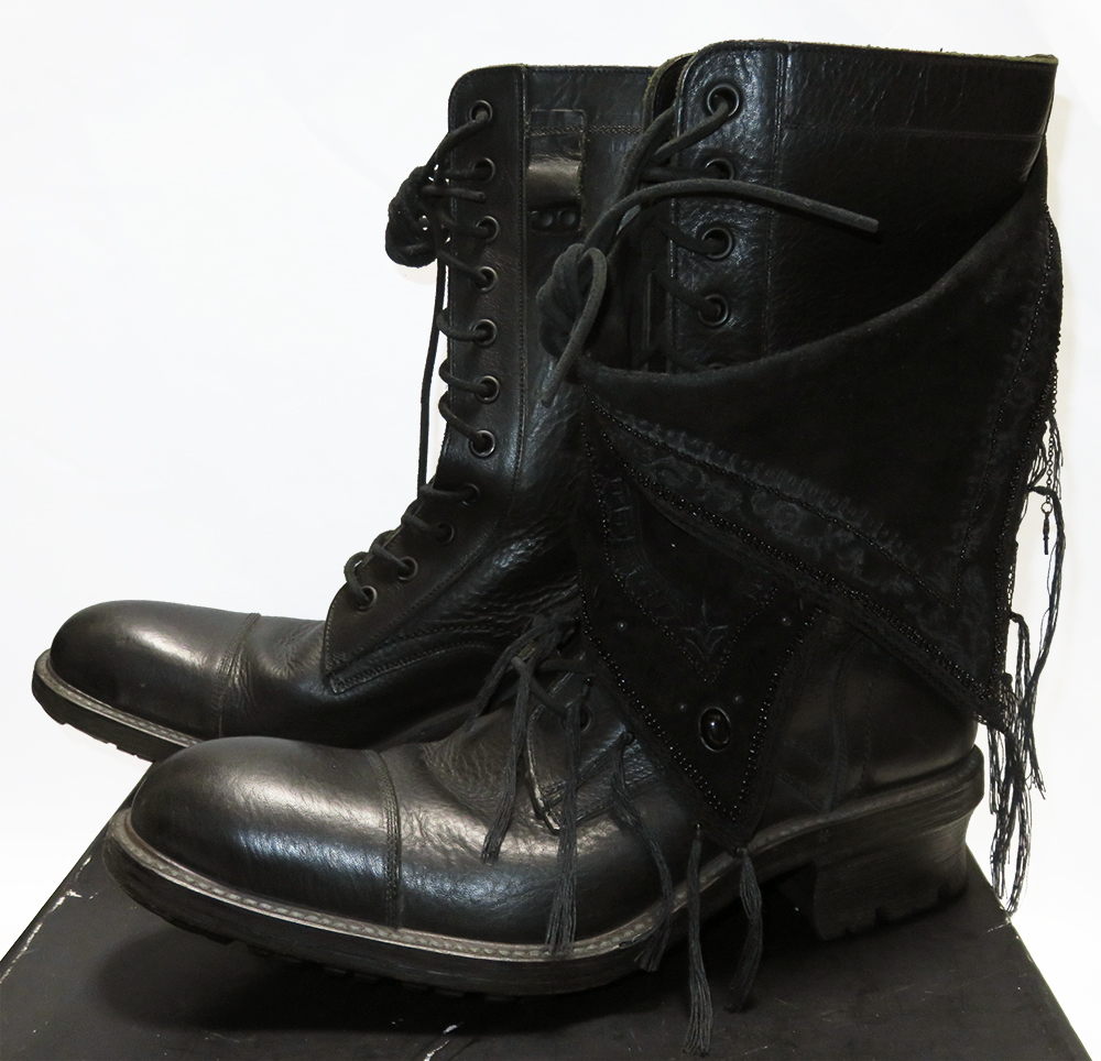 alfredoBANNISTER company store limitation bandana to coil long boots 42 as good as new regular price 15 ten thousand jpy collection line leather Alfredo Bannister 