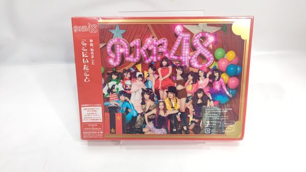 新品◇初回限定スペシャルBOX AKB48 「ここにいたこと」 CD+DVD+フォトブックレット_画像1