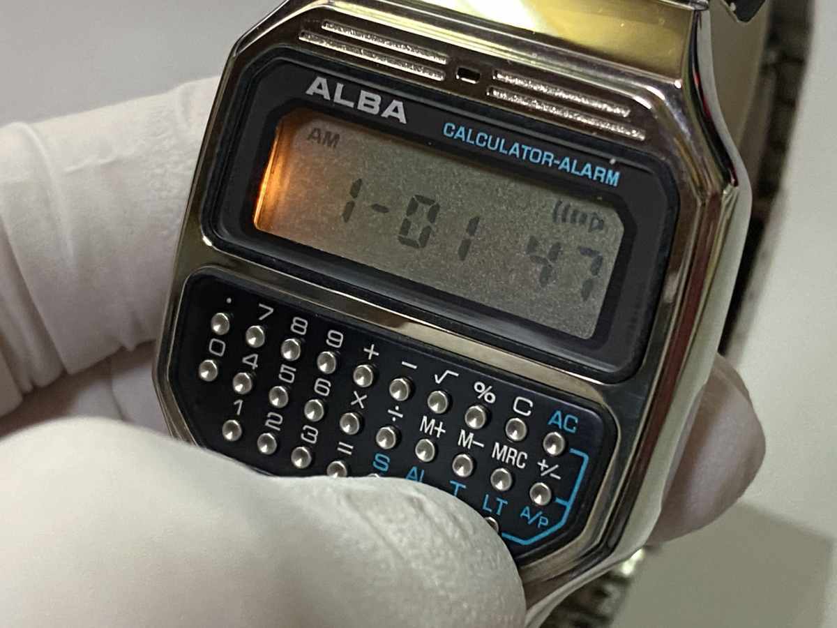 Yahoo!オークション - SEIKO Y739-5000 ALBA CALCULATOR-ALARM Yahoo!オークション - SEIKO Y739-5000 ALBA CALCULATOR-ALARM