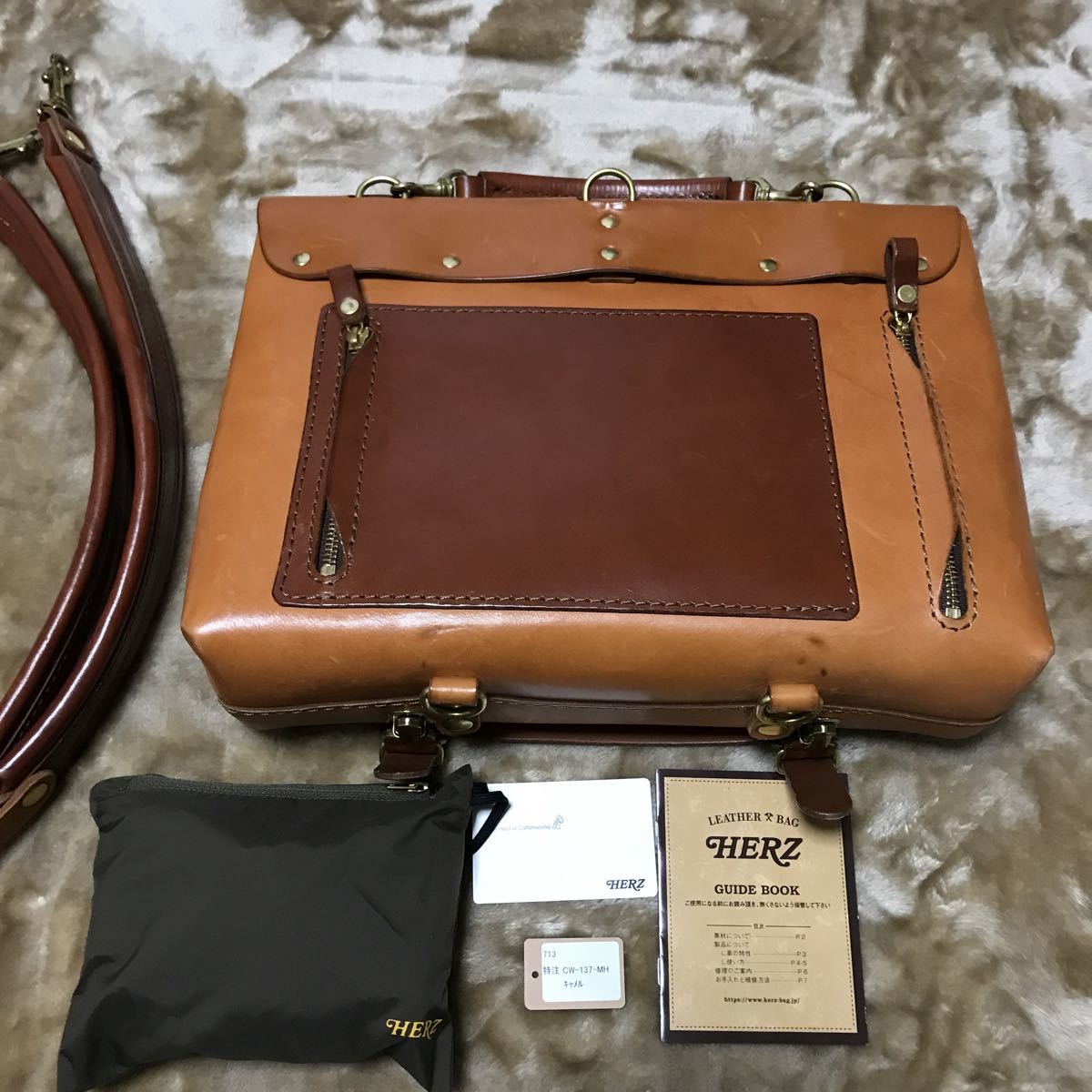 Yahoo!オークション - HERZヘルツ ナレッジバッグ2way 特注品+ Yahoo!オークション - HERZヘルツ ナレッジバッグ2way 特注品+
