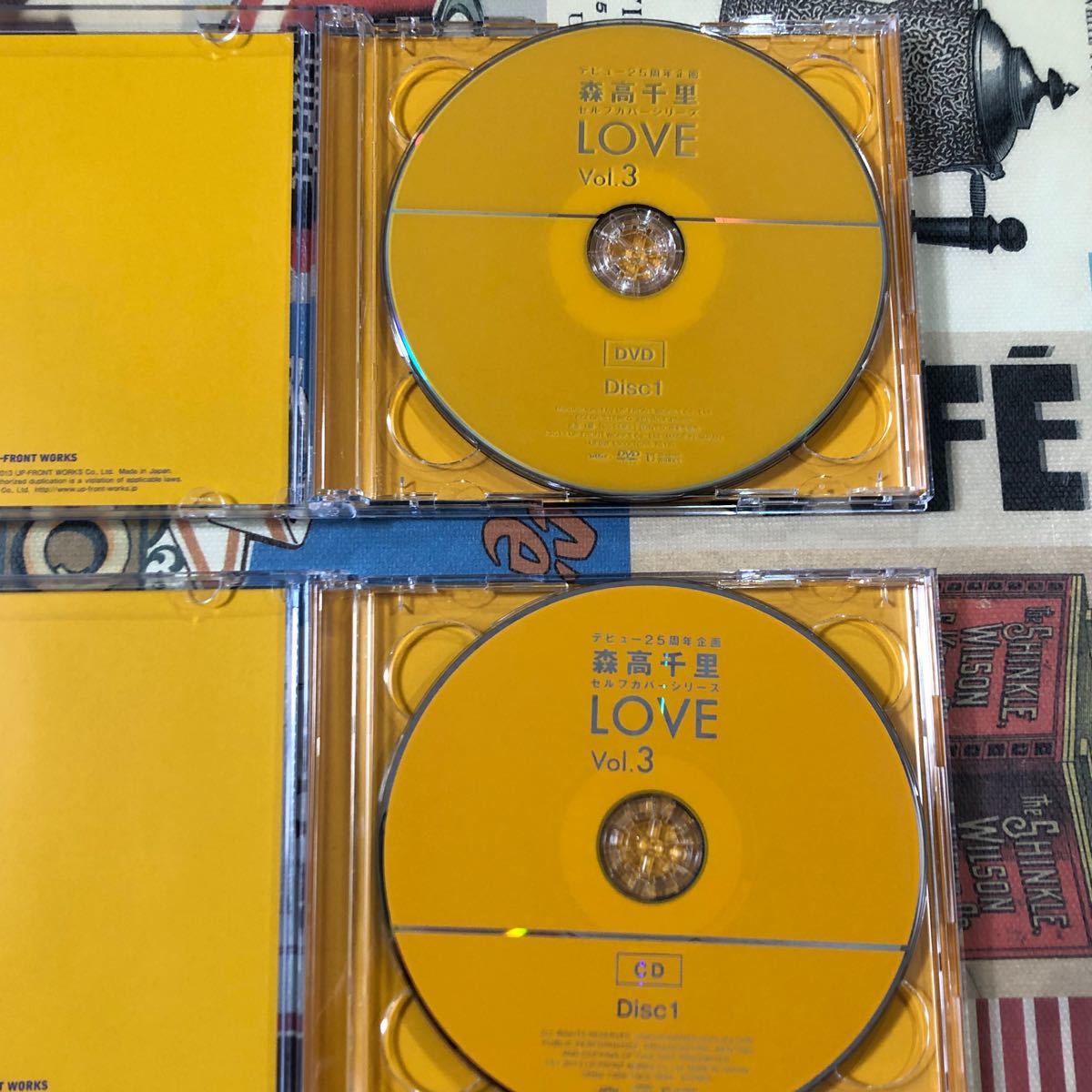 森高千里 デビュー25周年企画 セルフカバー シリーズ LOVE Vol 3 森高千里 デビュー25周年企画 セルフカバー シリーズ LOVE Vol 3