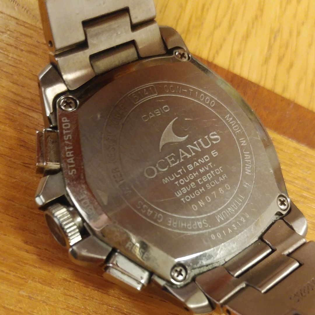 カシオ オシアナス ocw-t1000 【稼働品】 | www.cronoscapitalpartners.it