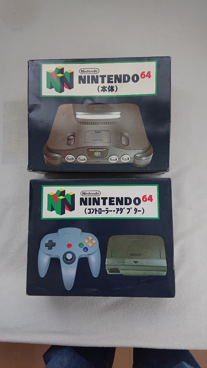 Nintendo 任天堂 64 本体 レア 希少パッケージ-