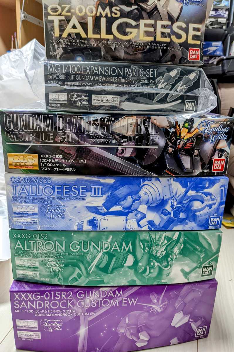 MG まとめ売り サンドロック改、アルトロン、トールギスIII、デス