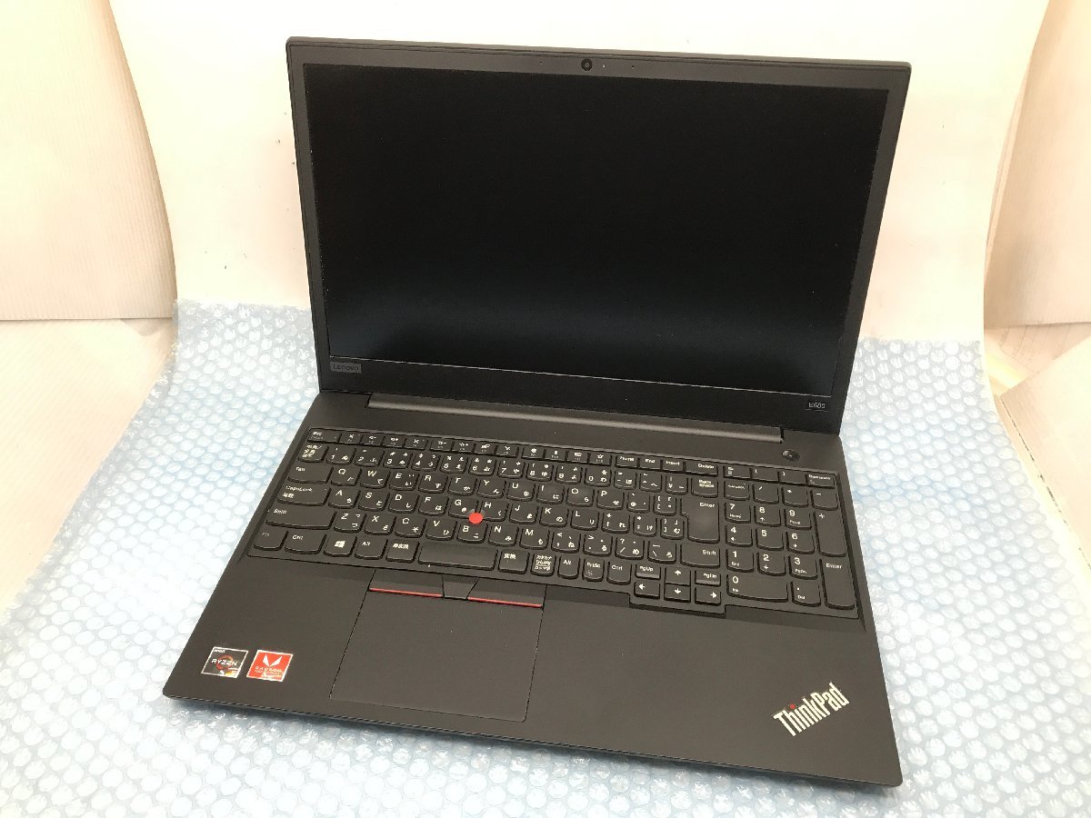 ジャンク【Lenovo】ThinkPad E585 Ryzen5 2500U メモリ無 HDD無 15.6