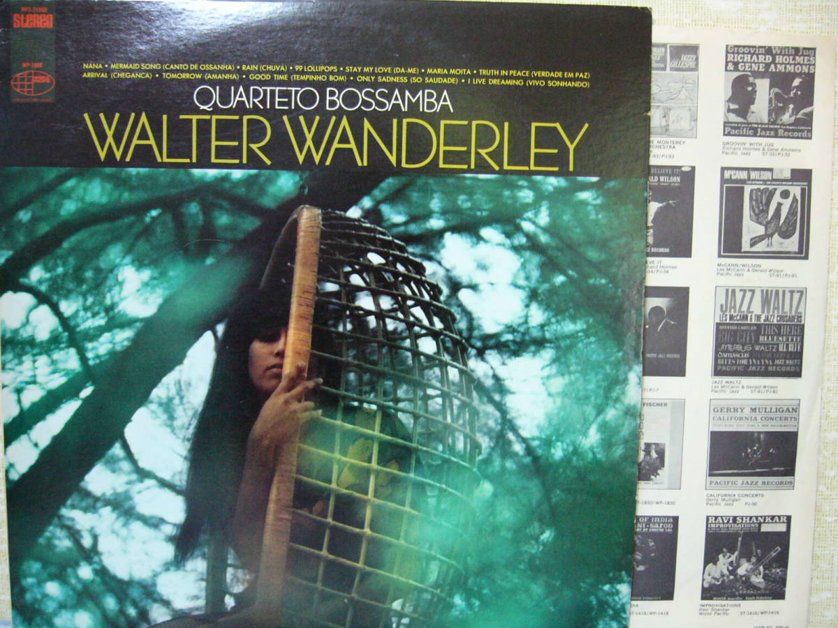 【LP】WALTER WANDERLEY / QUARTETO BOSSAMBA　ワルター・ワンダレイ　World Pacific_画像1
