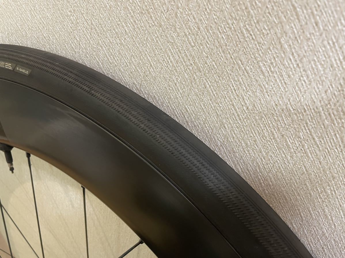 【GIANT / ジャイアント】SLR 1 前42/後65 DISC HOOKLESS WHEELSYSTEM (2021) チューブレスタイヤ2本付き