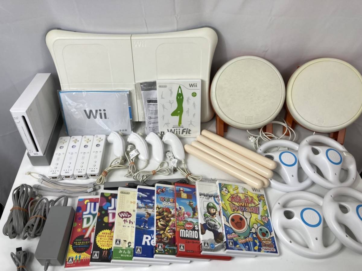 Wii ４人で遊べるセット 太鼓の達人 マリオカートタタコン - vietvsp.com