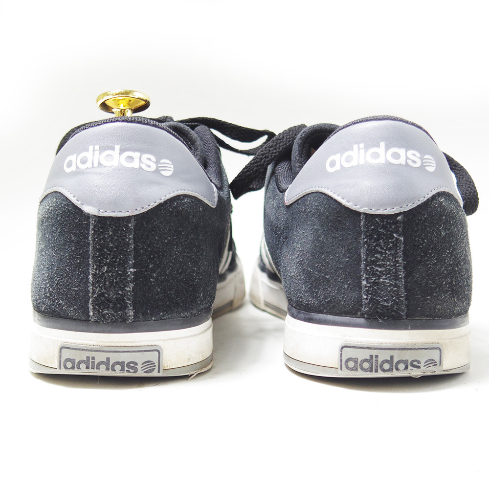 29.5cm corresponding adidas NEO LABEL Adidas Neo sneakers low cut cushion insole suede black / U4011