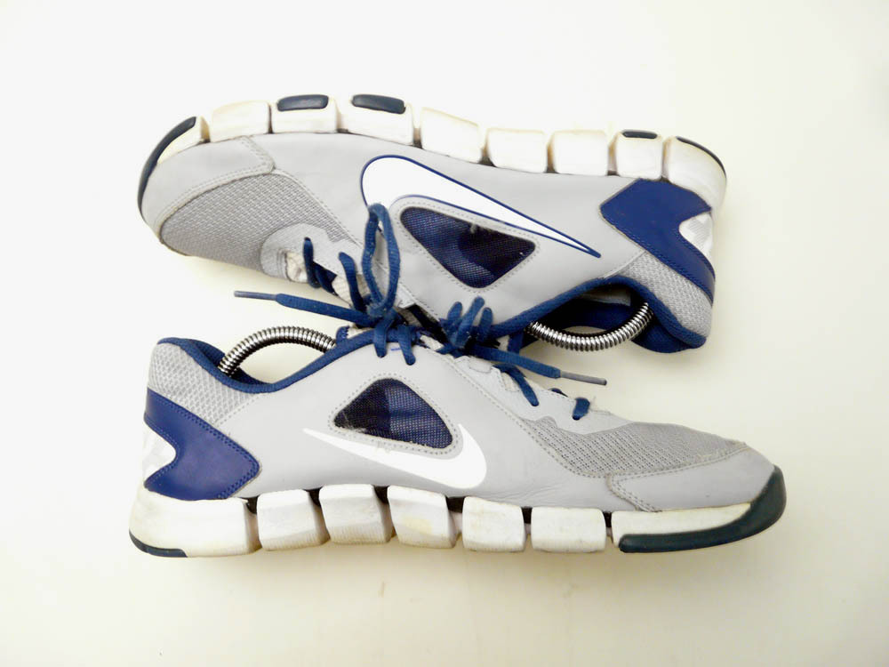 29cm相当 NIKE FLEX SHOW TR 2 WALKING TENNIS SHOE GRAY BLUE ナイキ メンズ スニーカー グレイ×ブルー /U746の画像5