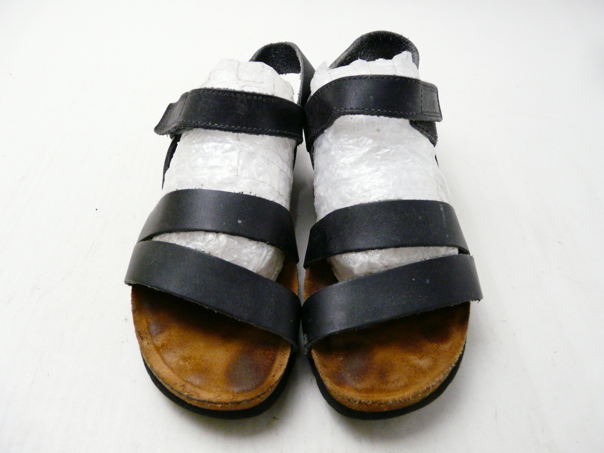 24.5cm соответствует (39)*NAOT Naoto комфорт обувь сандалии / натуральная кожа / вальгусная деформация первого пальца стопы / Гиндза / черный / Гиндза .. рекомендация /U1331