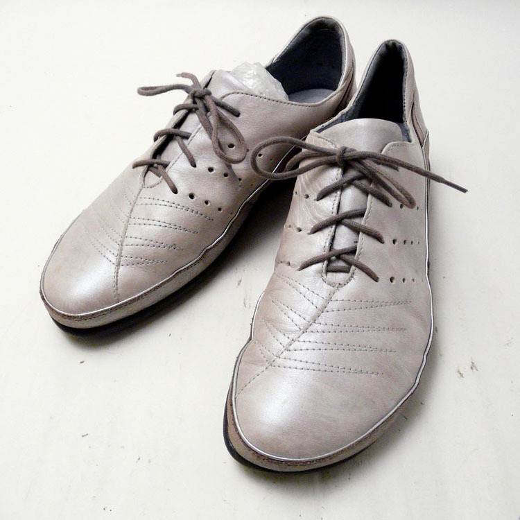 26cm corresponding (42) NAOT Naoto comfort shoes original leather hallux valgus Ginza pearl beige leather shoes .. recommendation leather shoes /U2311