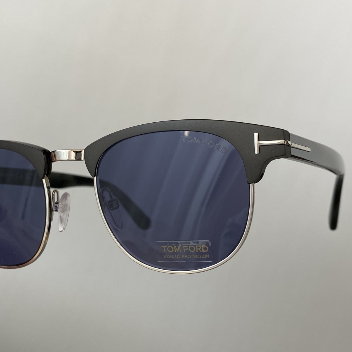 サングラス トムフォード TOM FORD サーモントブロー マットガンメタ