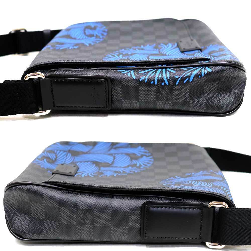 美品)ルイヴィトン LOUIS VUITTON ディストリクト PM ダミエグラ