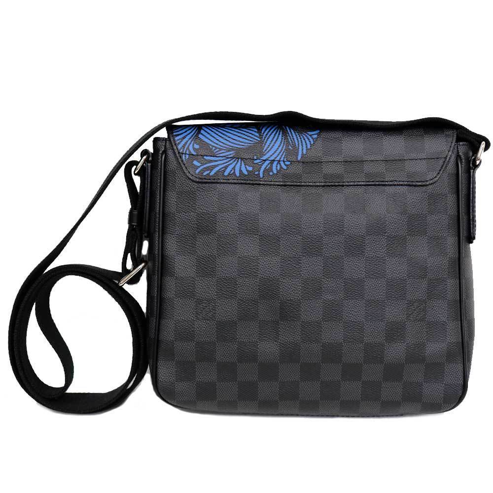 美品)ルイヴィトン LOUIS VUITTON ディストリクト PM ダミエグラ