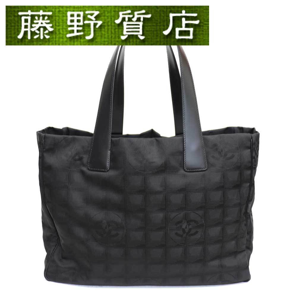 新しいスタイル 美品 シャネル CHANEL ニュートラベルライントート MM