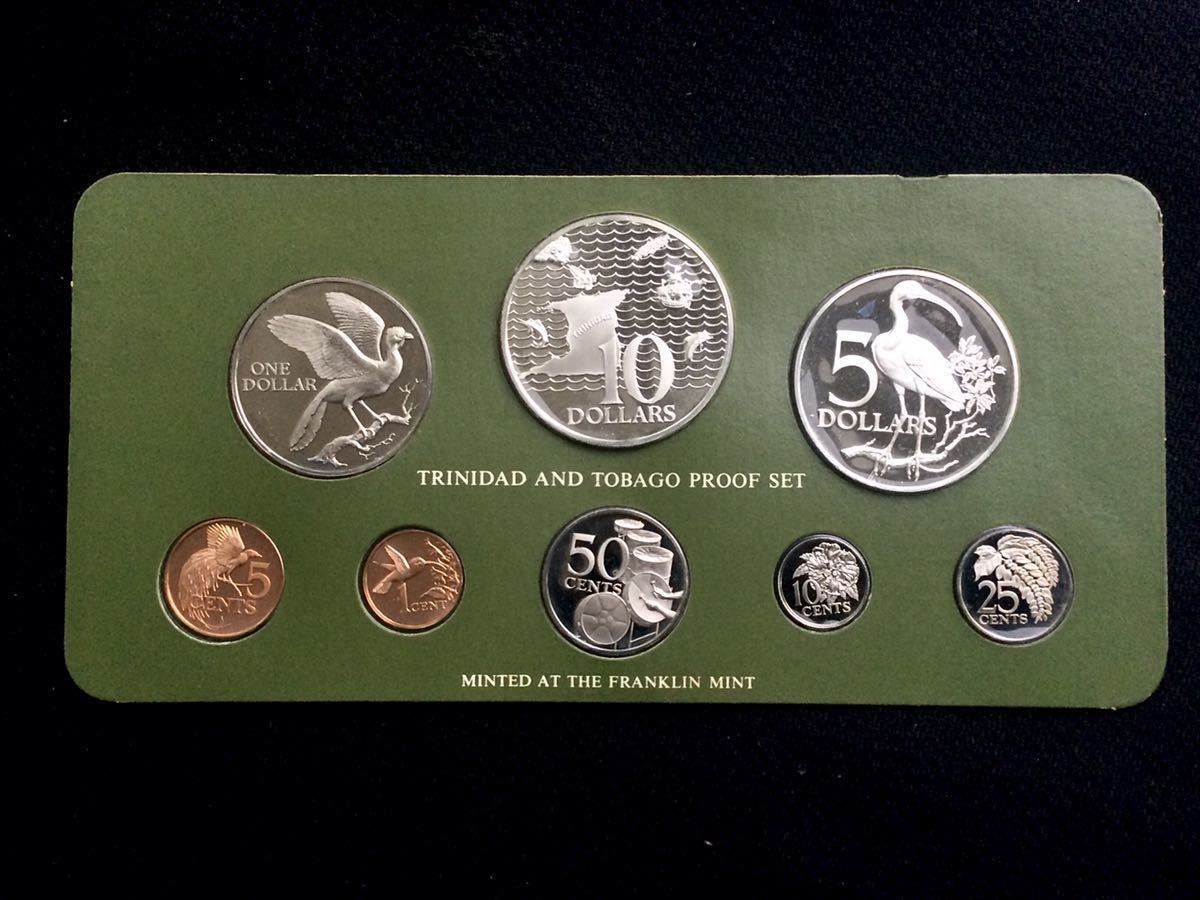 ベストセラー 1975年度 トリニダード・トバゴ公式通貨 旧貨幣/金貨