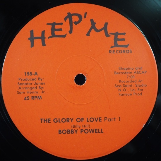 ■シュリンク! HEP ME!★BOBBY POWELL/GLORY OF LOVE★送料無料(条件有り)多数出品中!★オリジナル名盤■_画像3