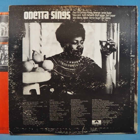 ■絶品 DRUM BREAKS! HIT OR MISS収録!★ODETTA/SINGS★D.J. SHADOW-BRAINFREEZE!★1970年!★送料無料(条件有り)★オリジナル名盤■_画像2