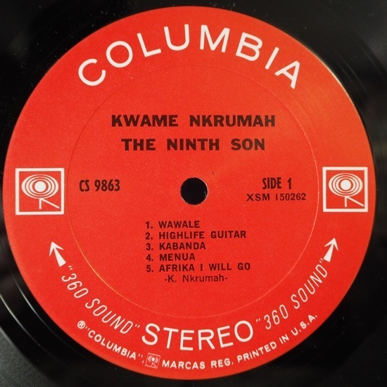 ■RAY BARETTO! Afro ラテン Groove!★KWAME NKRUMAH/NINTH SON★送料無料(条件有り)多数出品中!★オリジナル名盤■_画像3