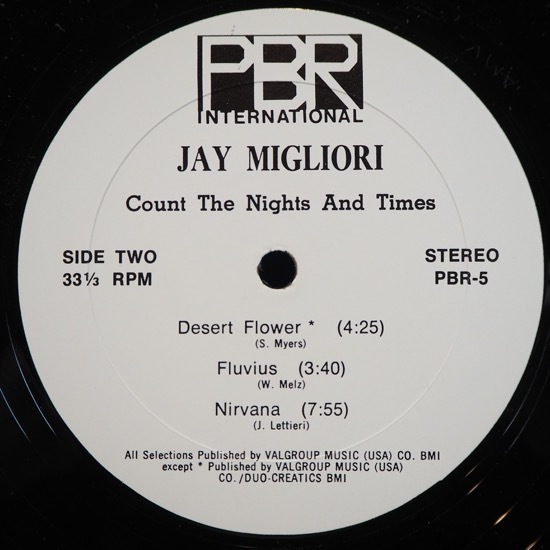 ■MODAL FUNKY JAZZ!★JAY MIGLIORI/COUNT NIGHTS&TIMES★自主1975年!★送料無料(条件有り)多数出品中!★オリジナル名盤■_画像3